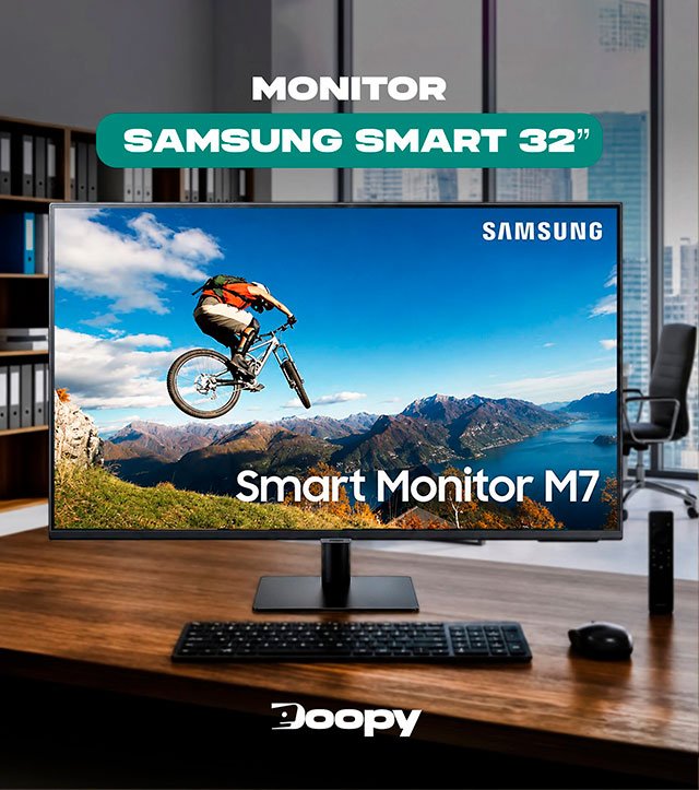Monitor Samsung Smart M7 32 pulgadas 4K
