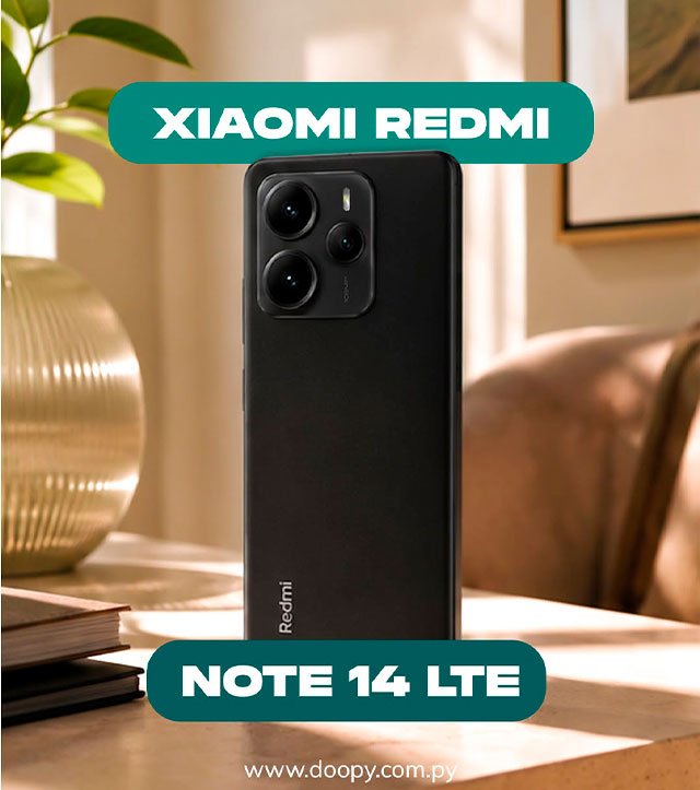 Xiaomi Redmi Note 14 LTE color negro